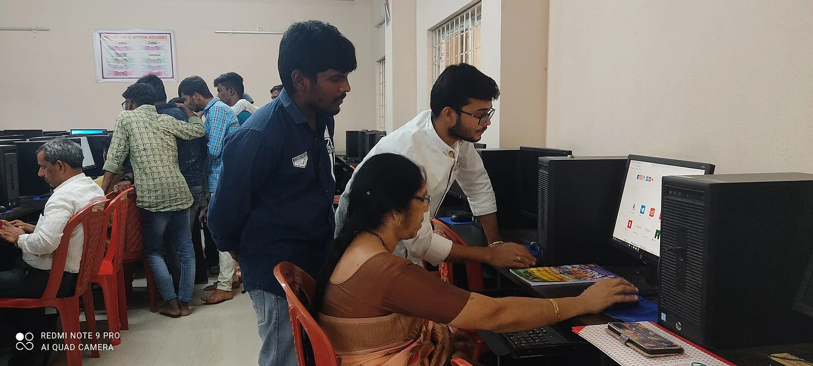 Computer lab at a government degree college in Hyderabad, 2022 file photo; UGC NET December 2026 is a computer-based test