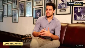 Actor Imran Khan in a 2013 file photo, for a report on the Imran Khan leave India notice