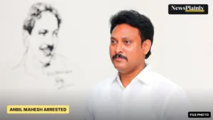 Anbil Mahesh Poyyamozhi, then School Education Minister, in a March 2024 file photo