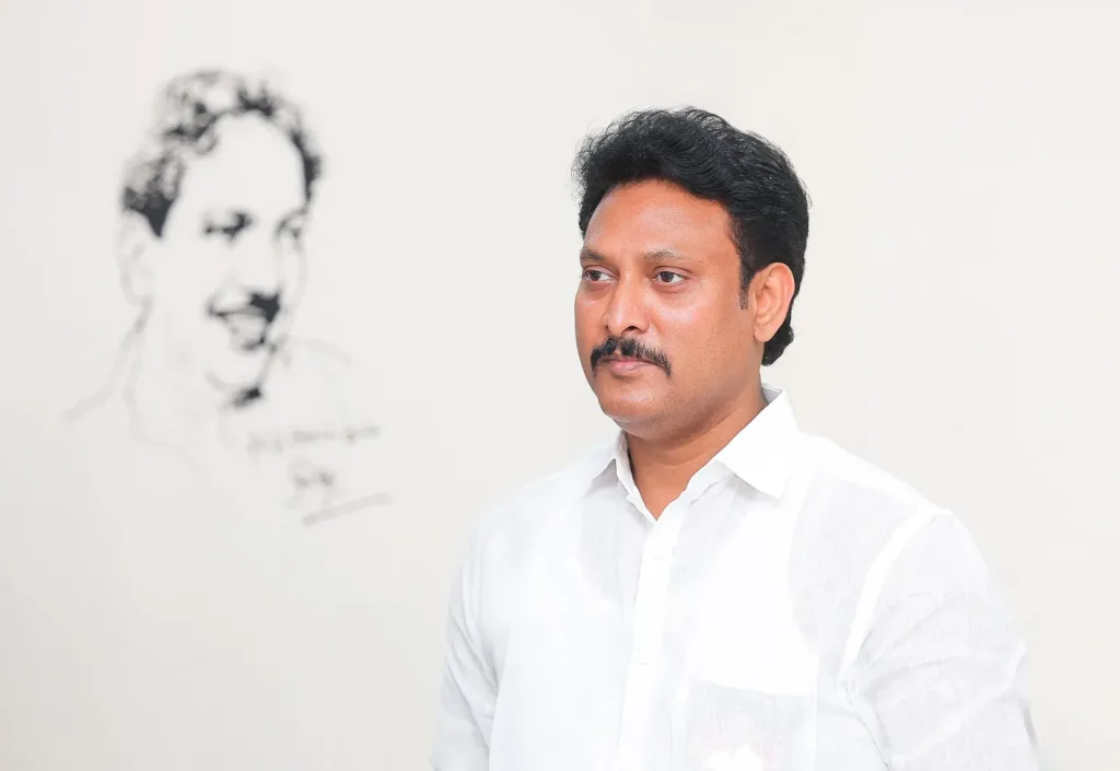 Anbil Mahesh Poyyamozhi, then School Education Minister, in a March 2024 file photo