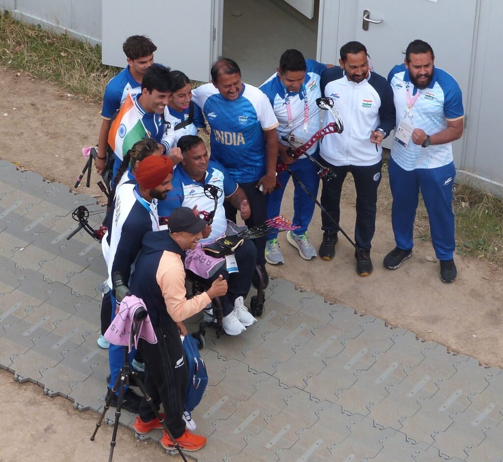 Asian Para Games: India's para archery team with Sheetal Devi at the Paris 2024 Paralympics