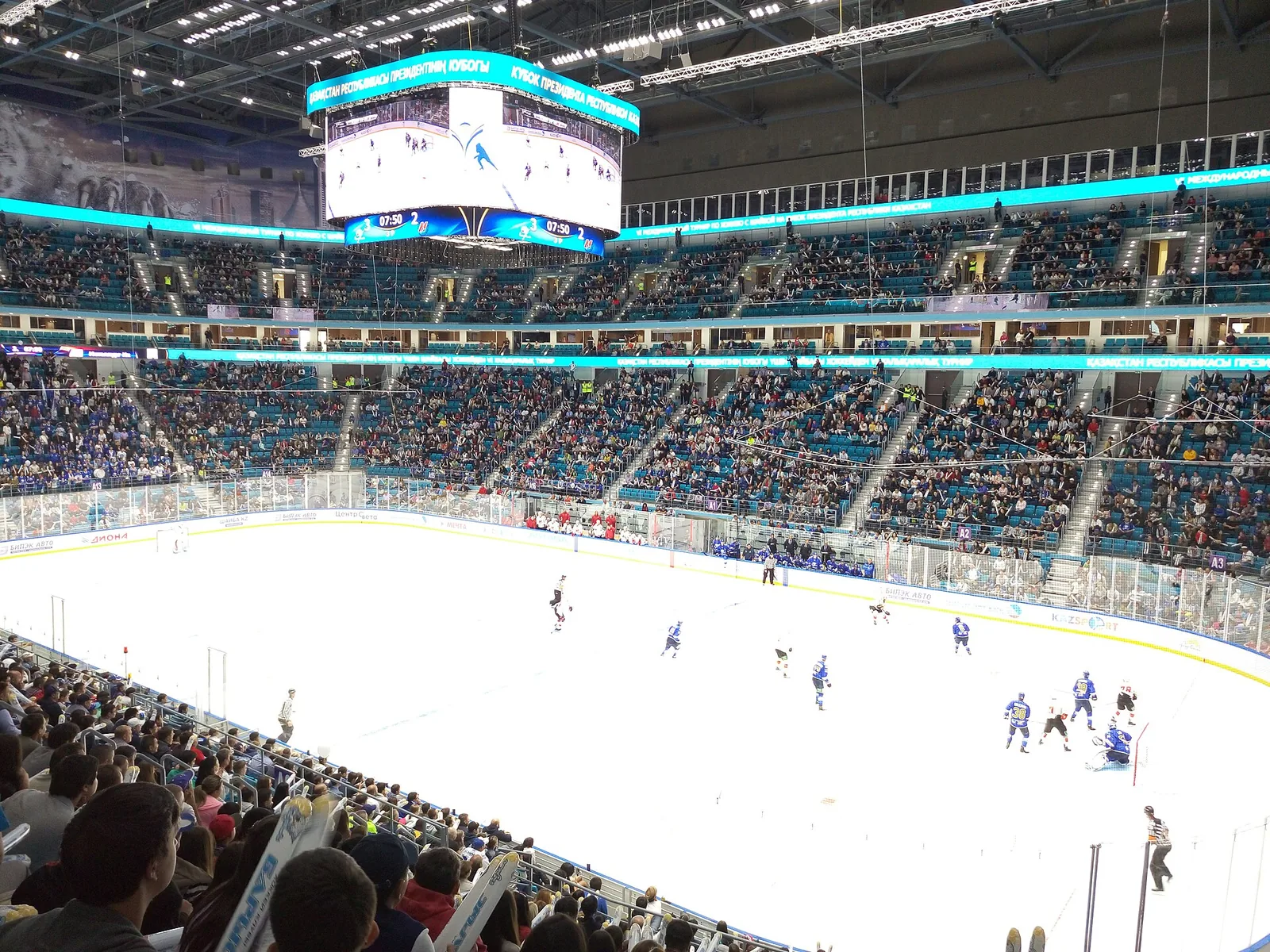 Barys Arena in Astana, venue of the 2026 World Wrestling Championships, file photo
