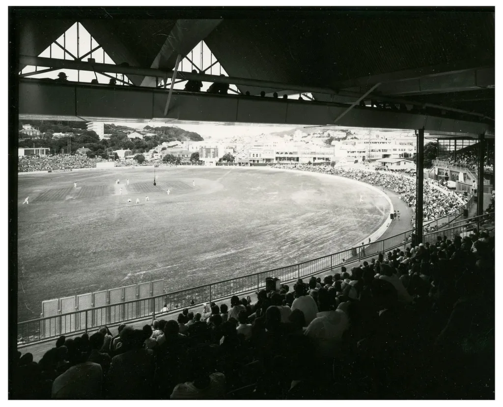 Basin Reserve, Wellington, during a 1981 NZ vs India Test, file photo for IND vs NZ 3rd T20I