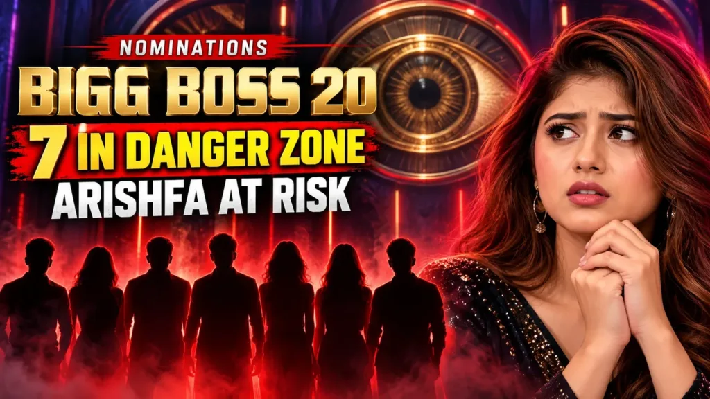 Bigg Boss 20 nominations illustration: 7 housemates in the danger zone