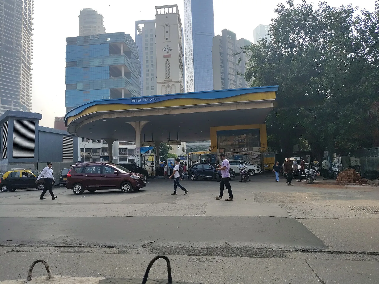 Bharat Petroleum fuel station on a Mumbai street, BPCL Q2 results