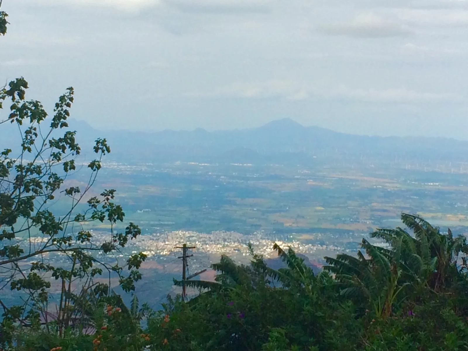 Bodinayakkanur in Theni district seen from Bodimettu, file photo