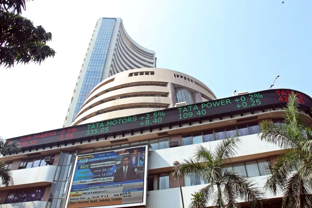 BSE building on Dalal Street with Tata stock tickers, Tata Sons listing debate