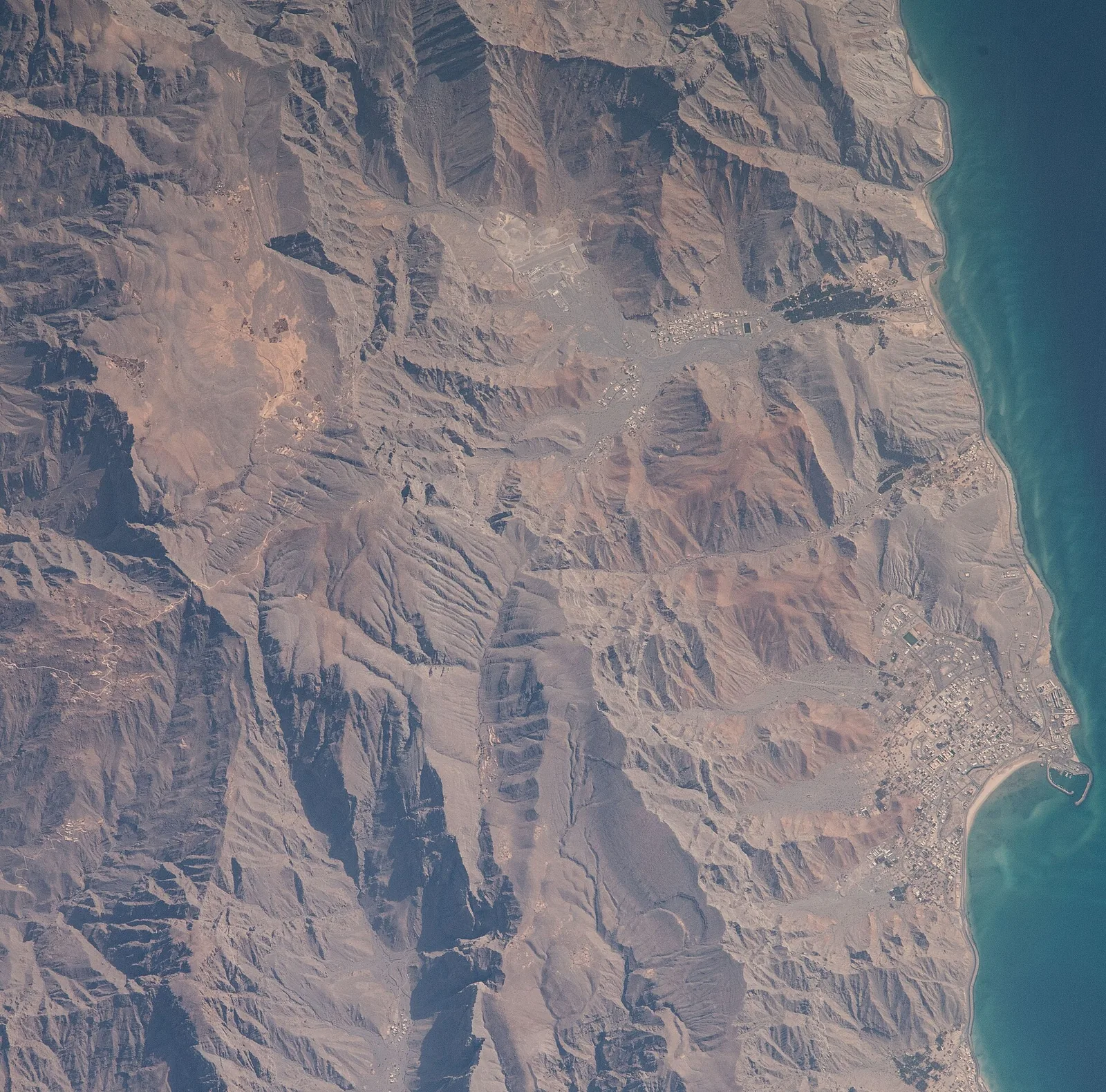 Bukha on Oman's Musandam peninsula, near where the Al Dasma was hit