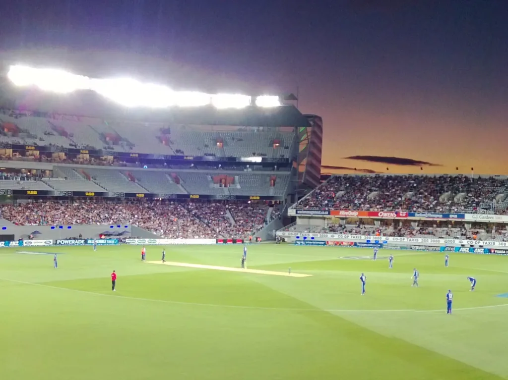 Eden Park in Auckland under lights during a T20 match, file photo for IND vs NZ 4th T20I