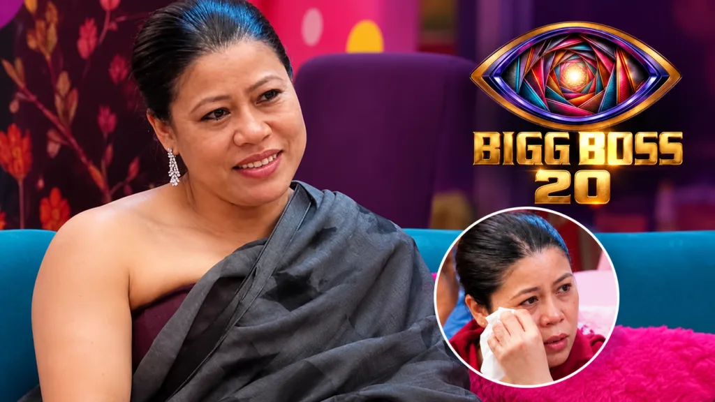 Mary Kom receiving the Padma Vibhushan in 2021, file photo for Bigg Boss 20 eviction