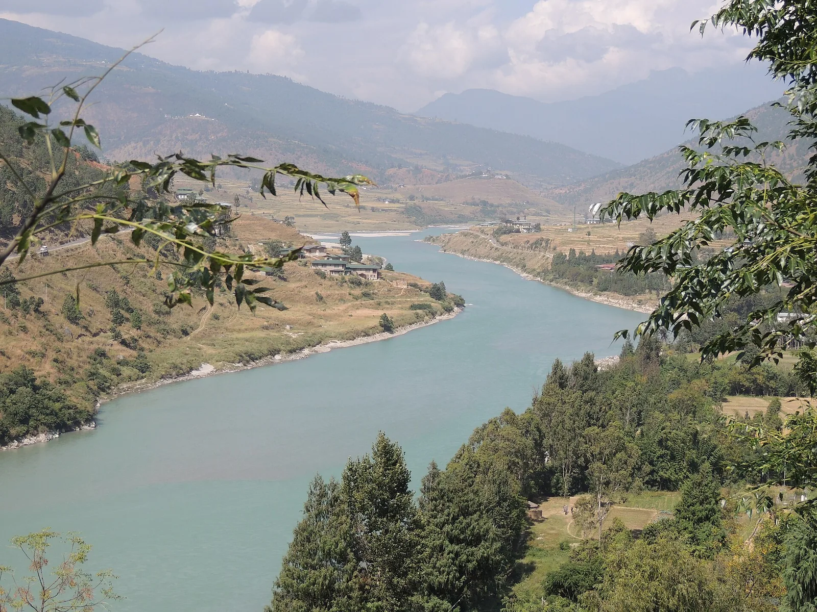 File photo of the Punatsangchhu near Wangdue, Bhutan, the river known as the Sankosh in India