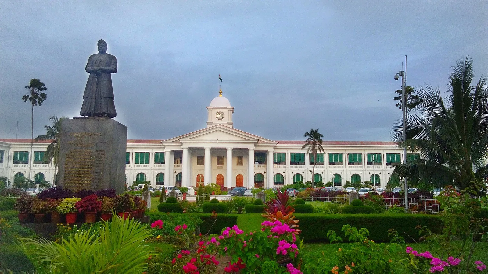 Government Secretariat in Thiruvananthapuram, seat of the Kerala government