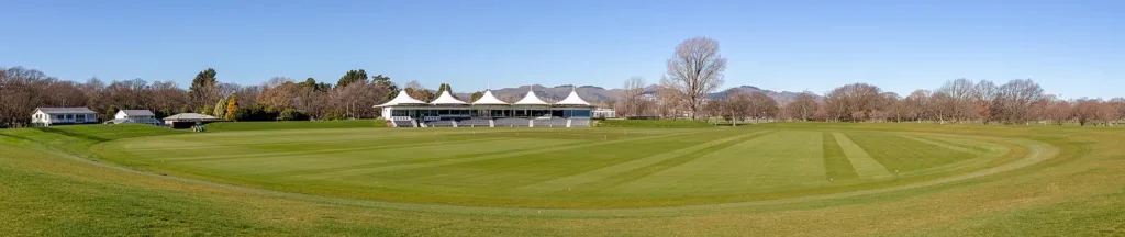 Hagley Oval in Christchurch, venue of the IND vs NZ 2nd T20I