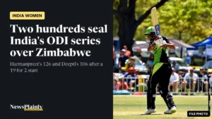 India women vs Zimbabwe: Harmanpreet Kaur batting for Sydney Thunder, 2018 file photo