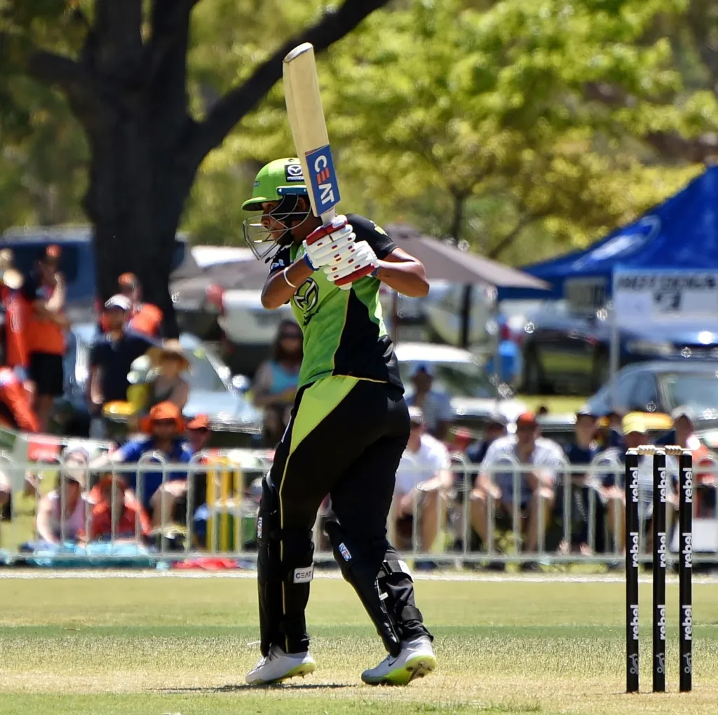 India women vs Zimbabwe: Harmanpreet Kaur batting for Sydney Thunder, 2018 file photo