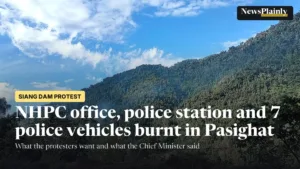 Hills around Pasighat in East Siang, site of the Siang dam protest