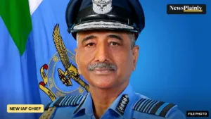 IAF chief Ashutosh Dixit in an official portrait as Air Chief Marshal, file photo