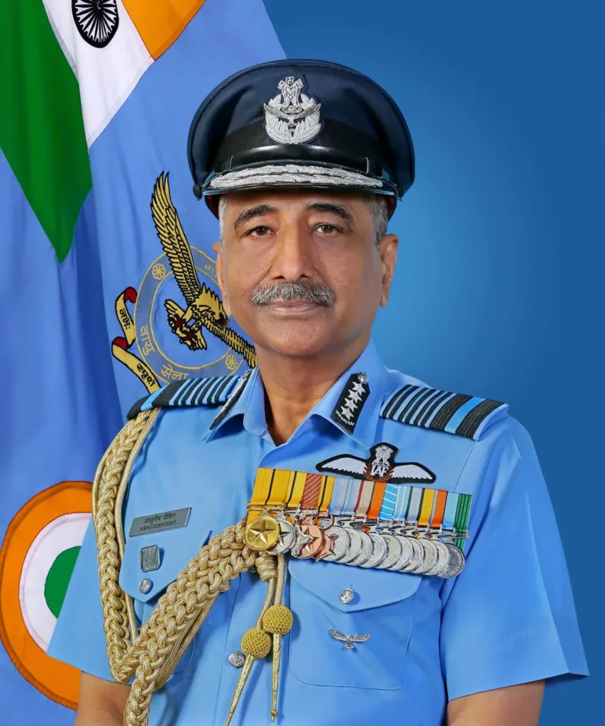 IAF chief Ashutosh Dixit in an official portrait as Air Chief Marshal, file photo