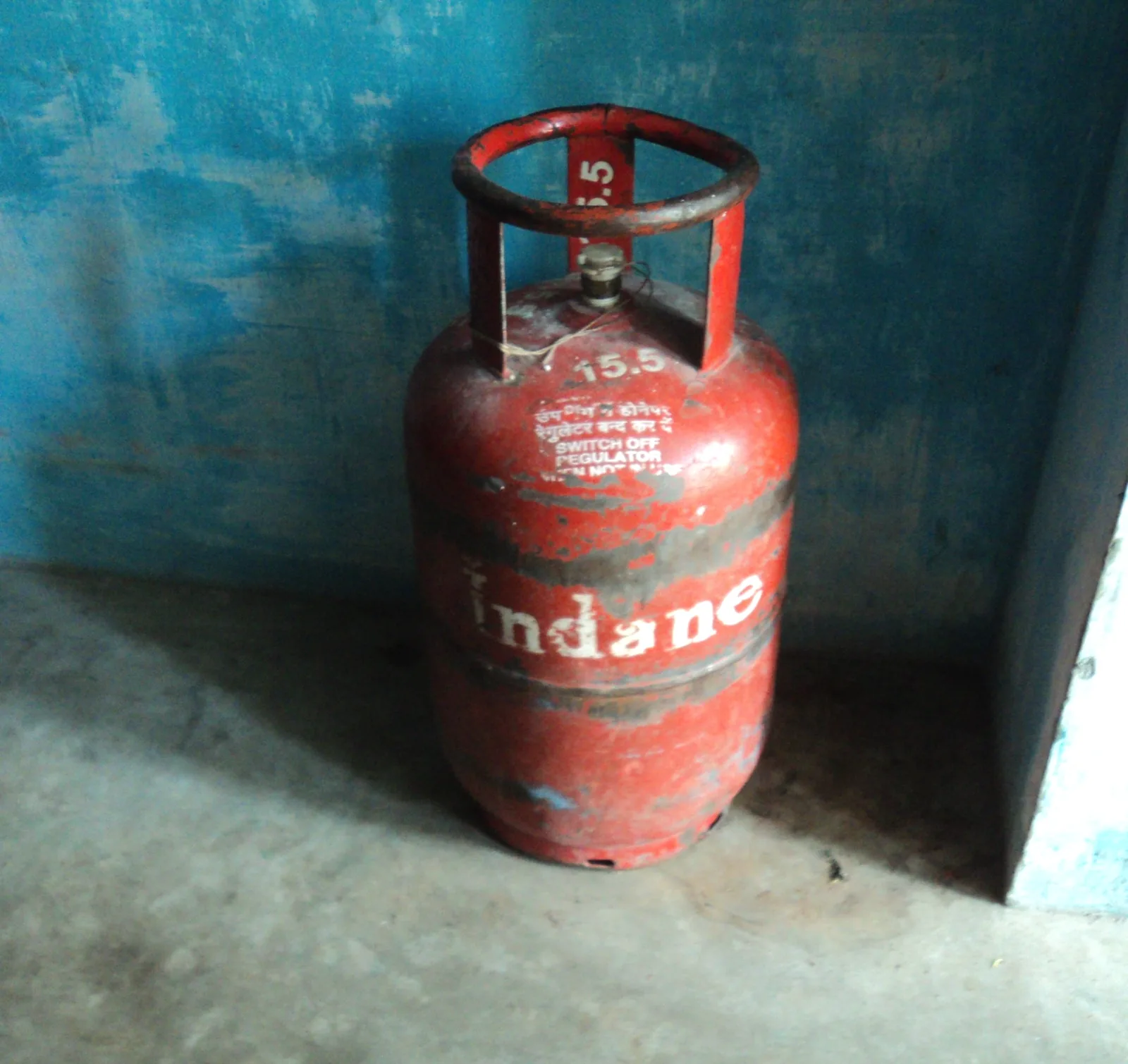 Indane LPG cylinder at a home in Tamil Nadu, 2011 file photo, LPG cylinder price
