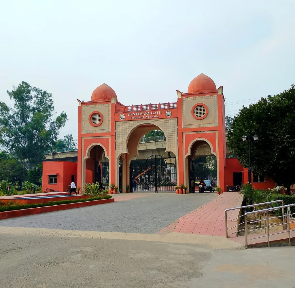 Jamia protest: Centenary Gate of Jamia Millia Islamia, New Delhi, file photo