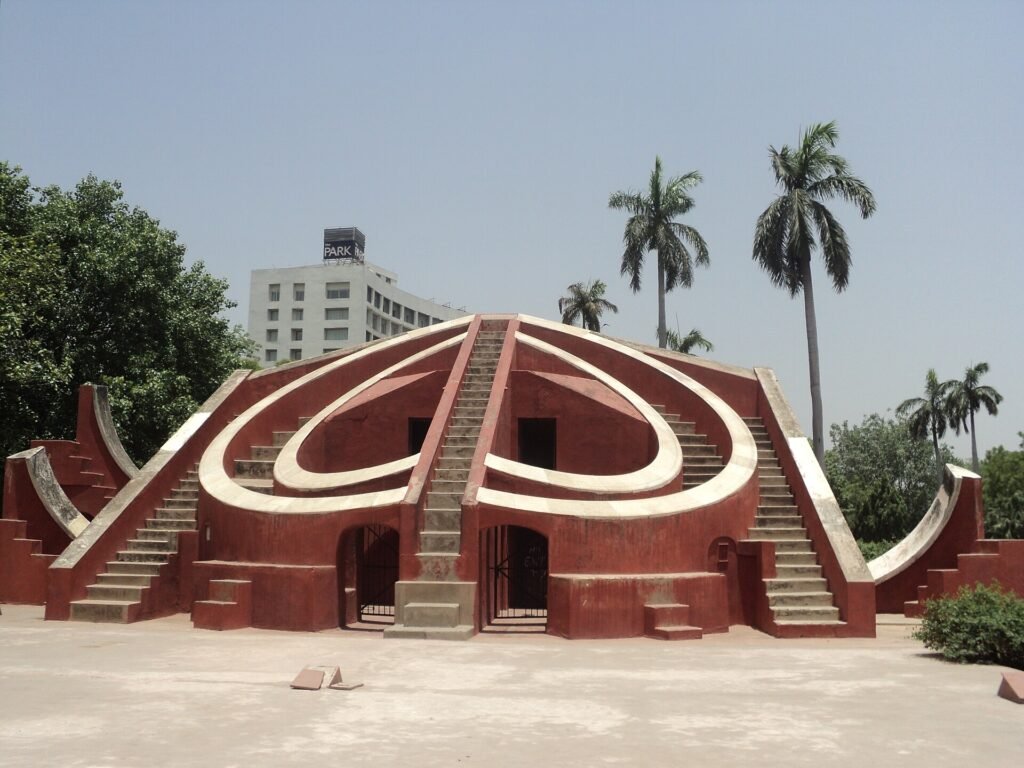 Jantar Mantar observatory in New Delhi, the protest site in the Saurav Das case