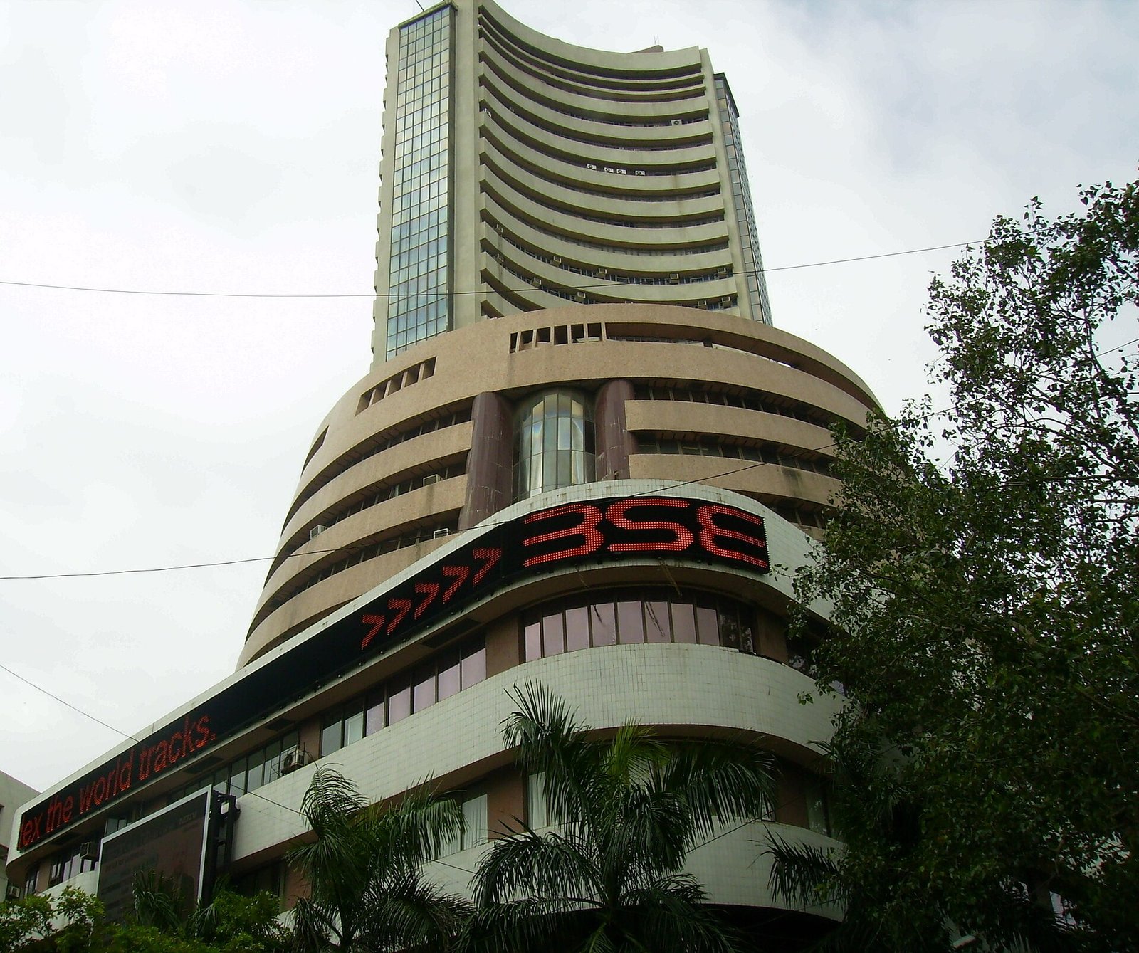 Jio IPO: the Bombay Stock Exchange building in Mumbai, where Jio Platforms will list