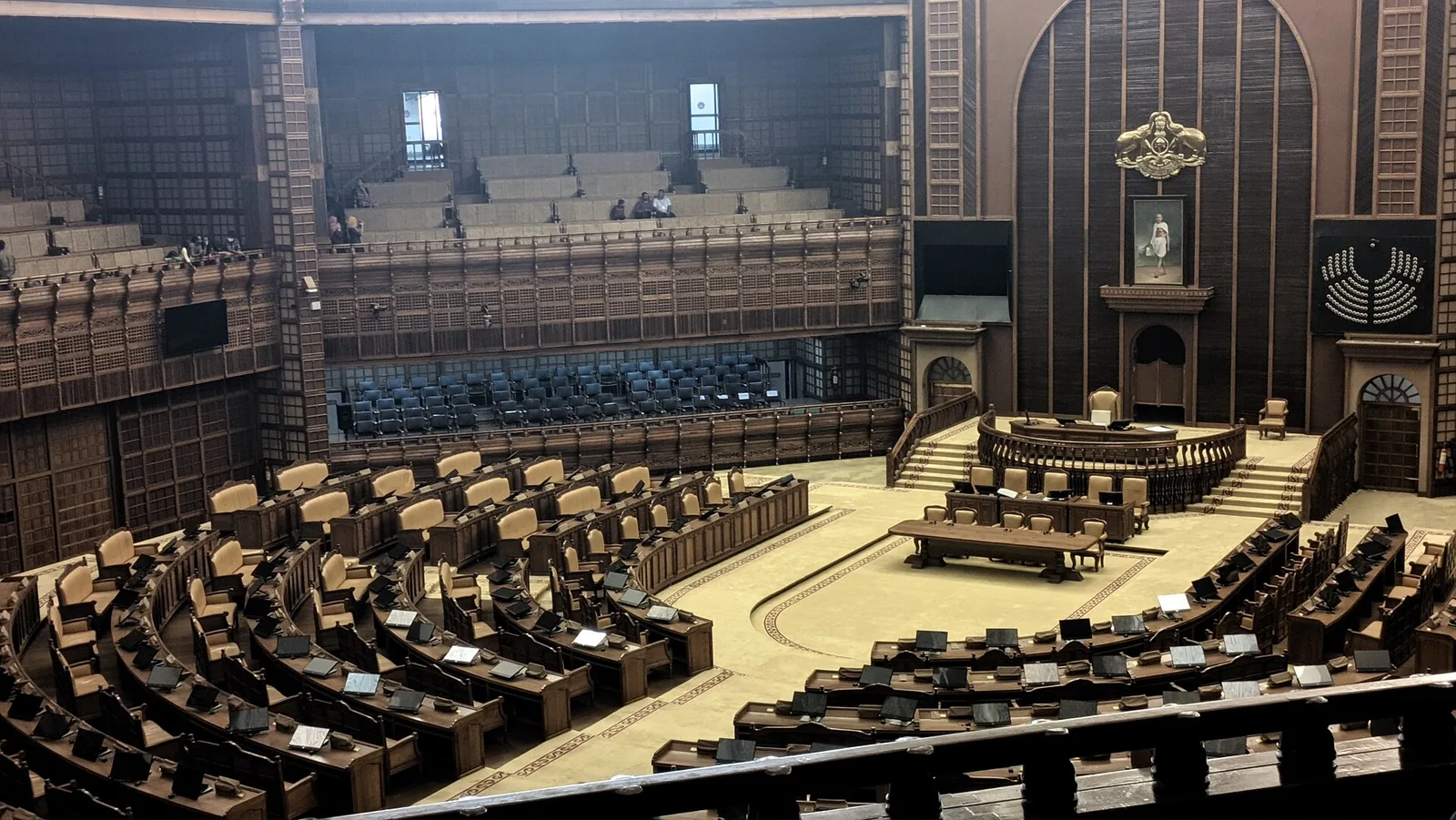 Kerala Legislative Assembly hall, file photo, where the Nipah remdesivir figures were given on 29 October