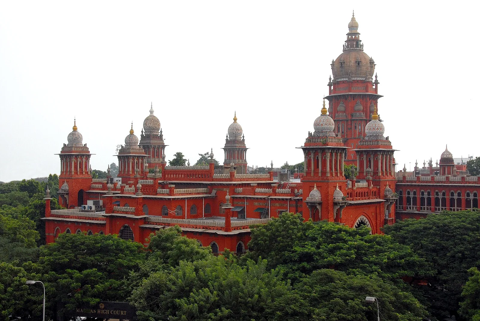 Madras High Court building in Chennai, file photo; the Agamic temples order came from its Madurai Bench