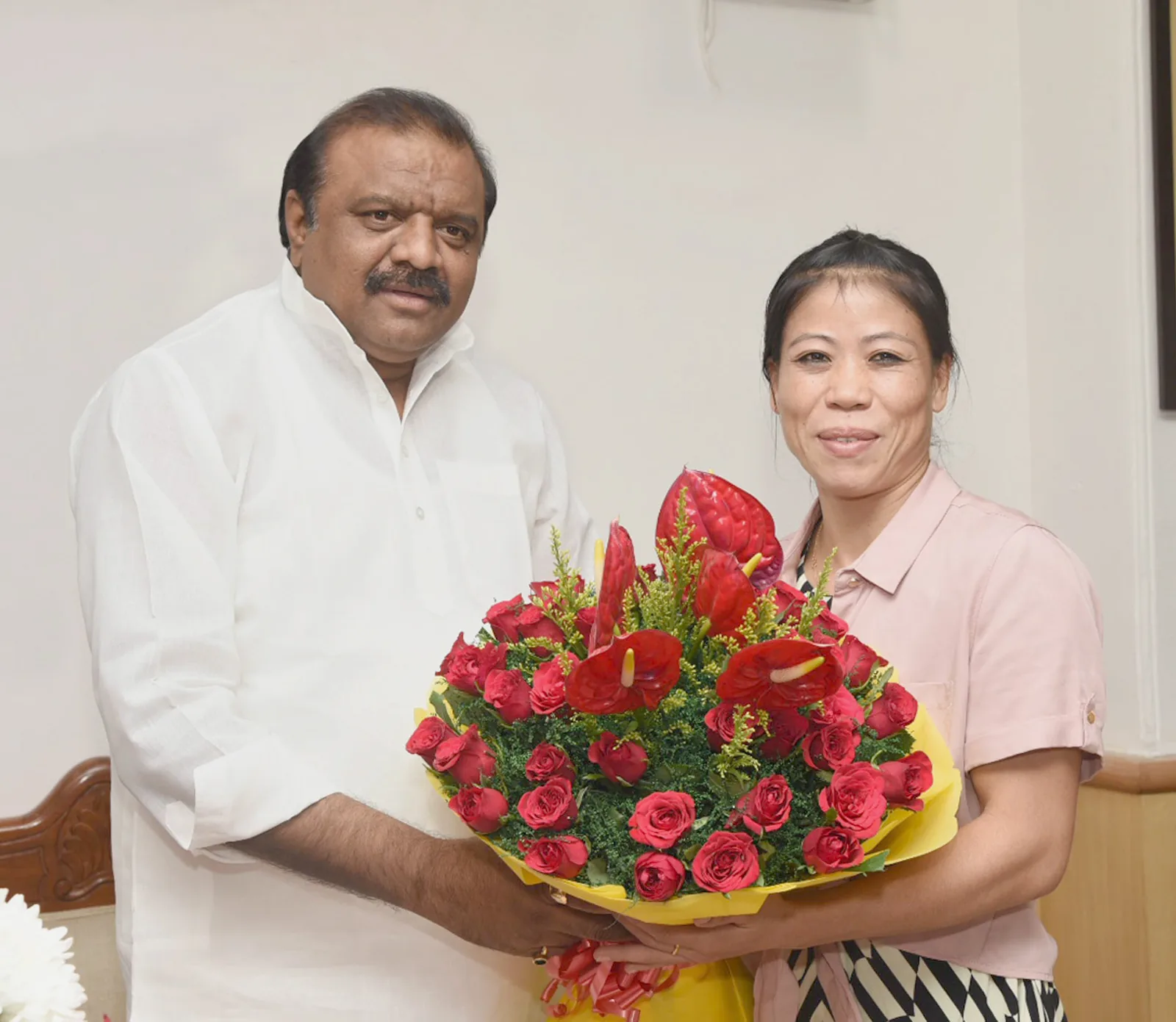 Mary Kom in New Delhi in October 2018, file photo