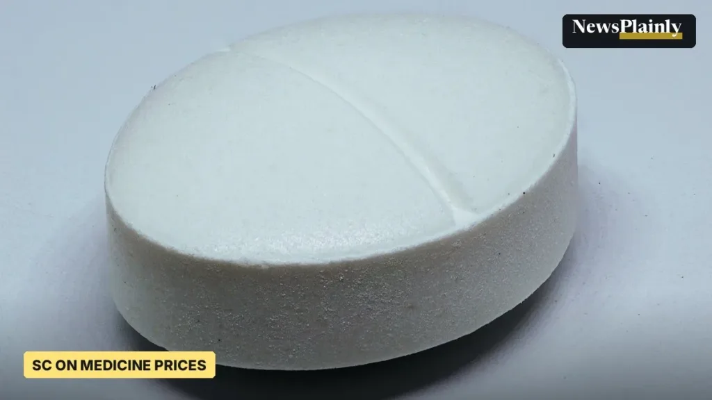 Medicine prices: a single white generic medicine tablet in close-up, file photo