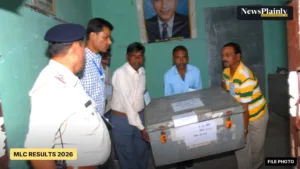 MLC election results: election officials carry a ballot paper box to a counting centre in Indore, 2014 file photo