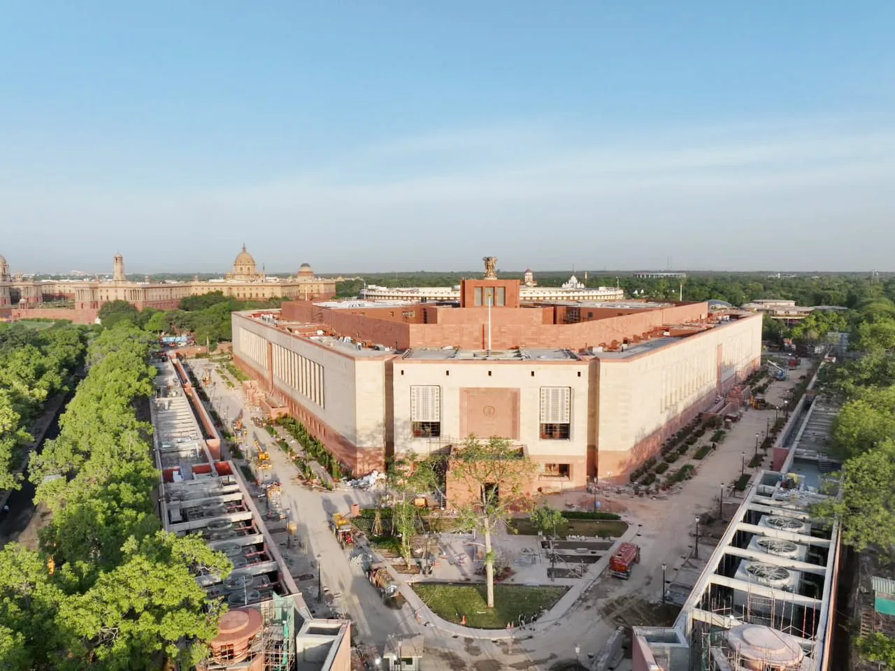 New Parliament building in New Delhi, where a CEC removal motion would be decided, file photo