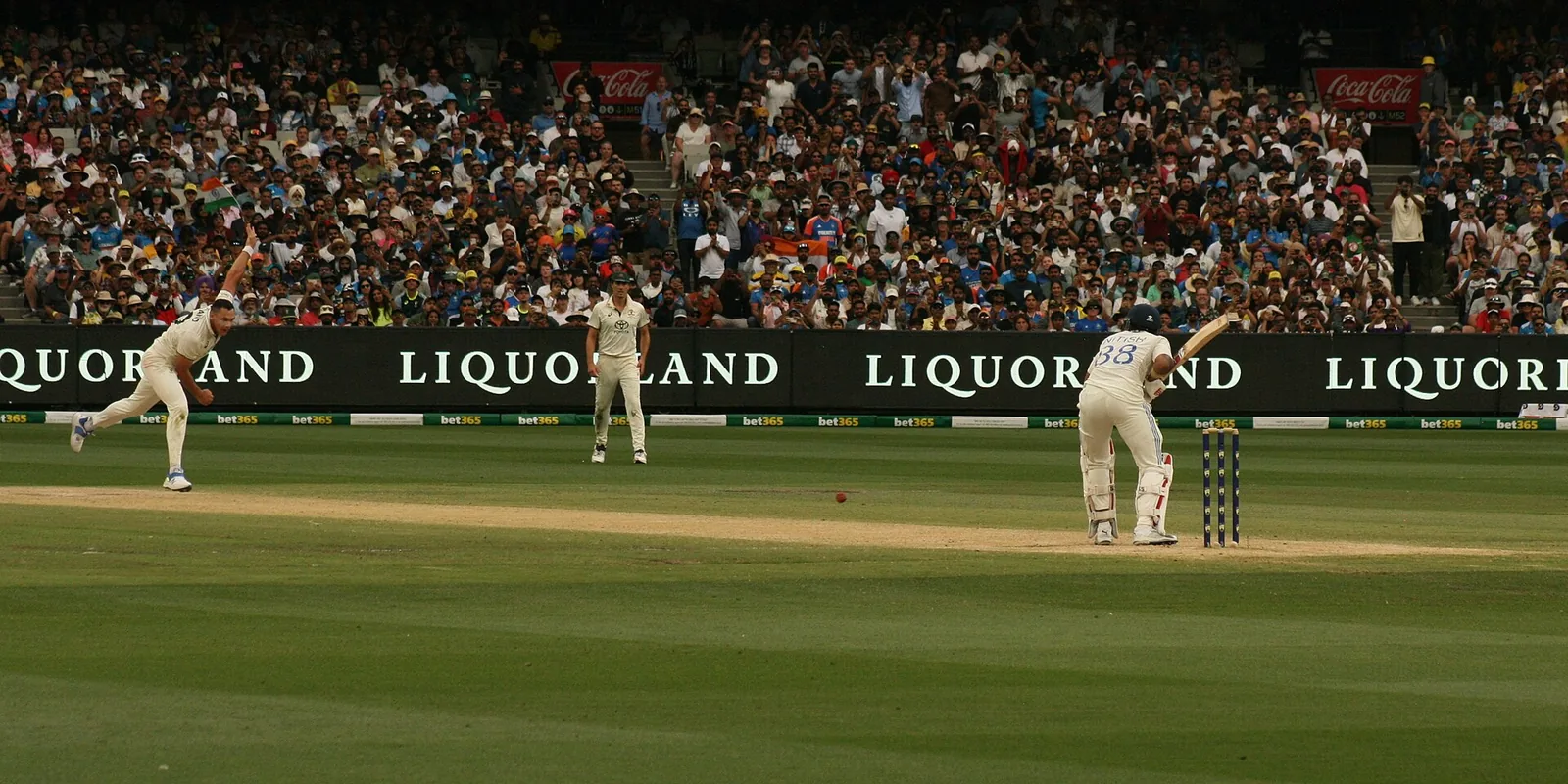 Nitish Kumar Reddy batting for India against Australia at the MCG in 2024, file photo