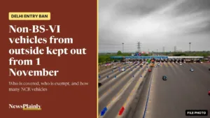 Non-BS-VI vehicles ban: DND Flyway toll plaza between Delhi and Noida, file photo