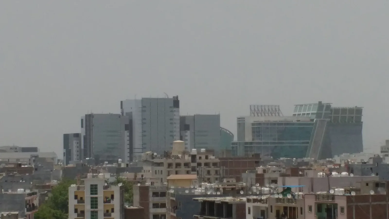 Office towers of Cyber City Gurugram, inside the area of the Eleven Power licence