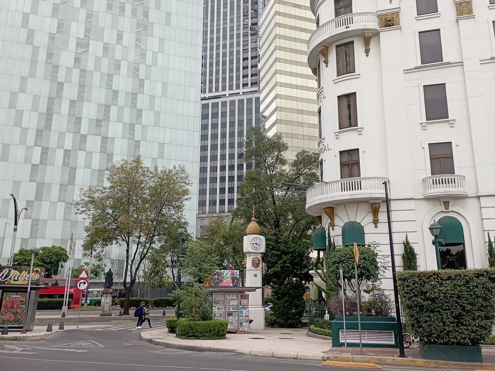 Office towers on Paseo de la Reforma, Mexico City, 2022 file photo