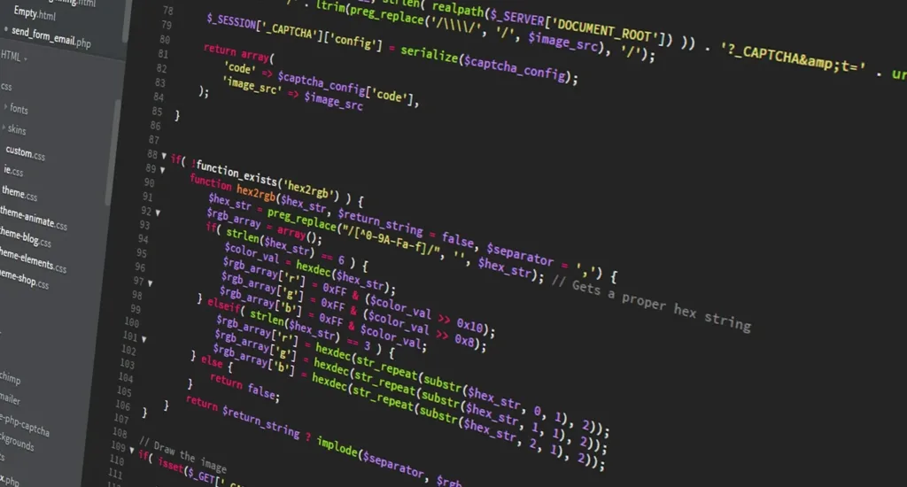 PHP code on an editor screen, the language hit by the PHP2Shell flaws