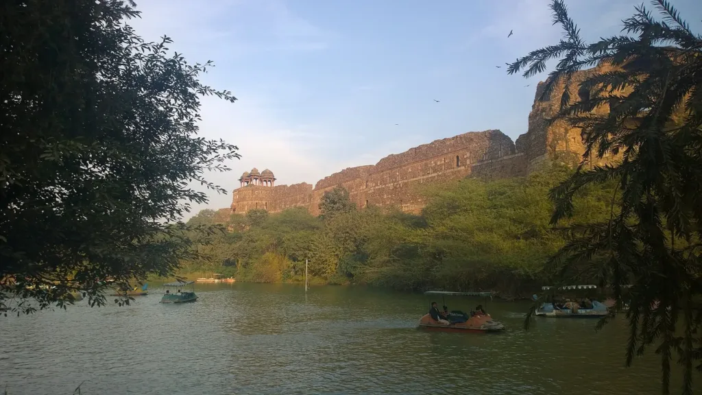 Purana Qila walls in Delhi, venue of the SCO dialogue forum, file photo