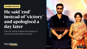 Ranbir Kapoor at a public event, file photo, in a story on the Ranbir Kapoor apology