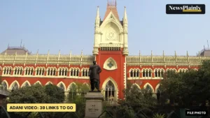 Red facade of the Calcutta High Court in Kolkata, Adani video order file photo