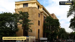 Reserve Bank of India building in Mumbai, 2019 file photo, bank holidays in November 2026