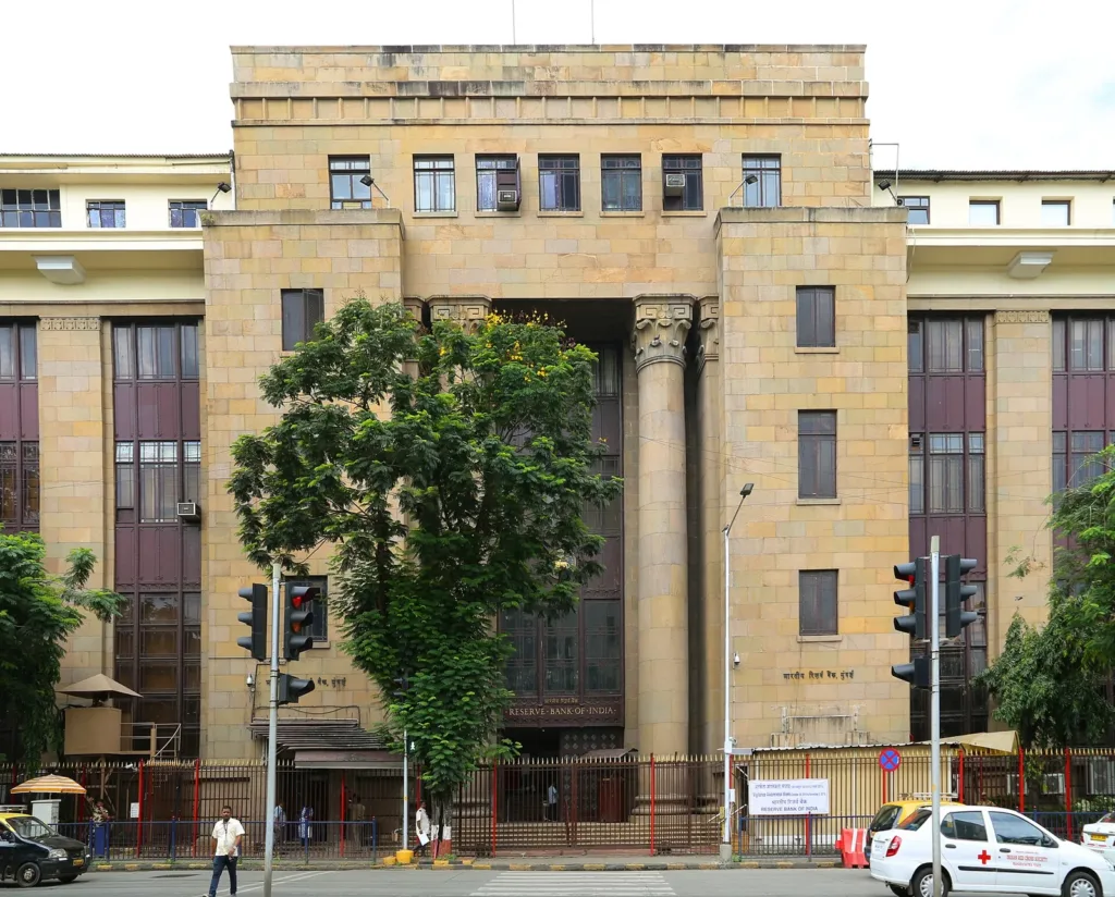 Reserve Bank of India headquarters in Mumbai, file photo, as India GDP growth debate continues