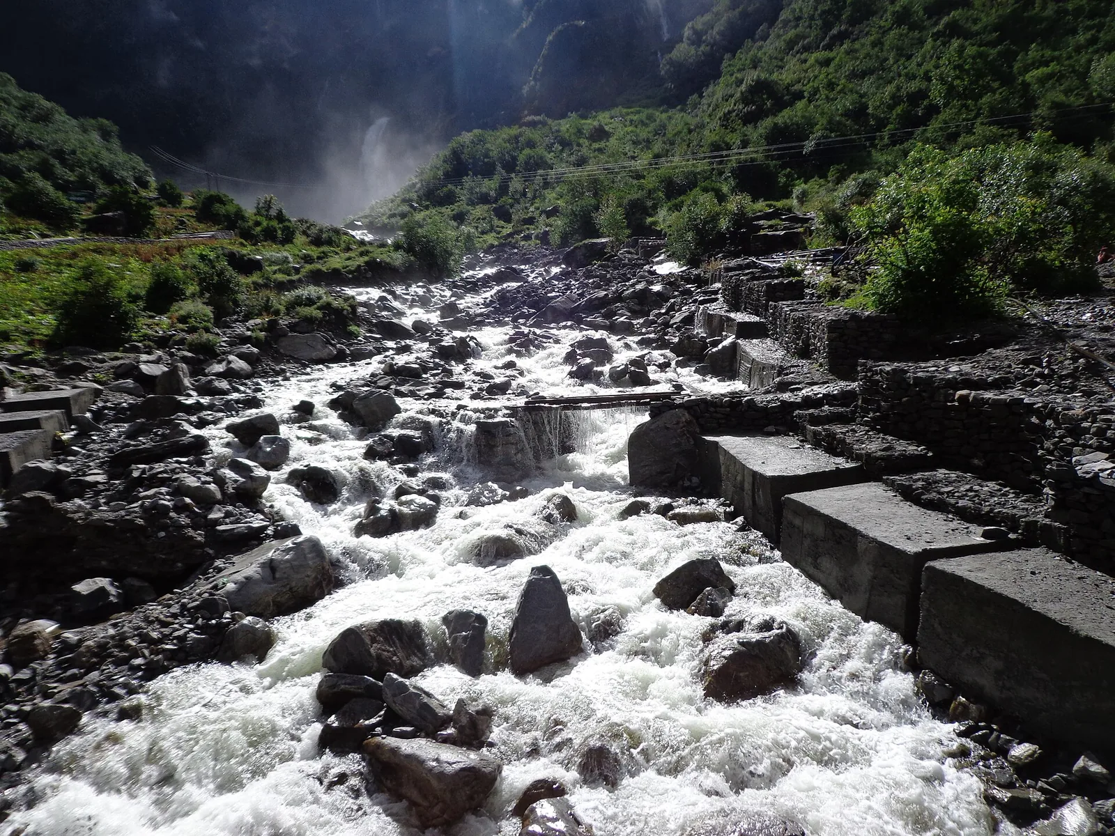 River valley in Chamoli district, Uttarakhand, the district where the helicopter crashed, file photo