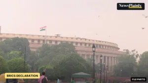 Samvidhan Sadan, the old Parliament House in New Delhi, where the BRICS parliamentary forum met, file photo