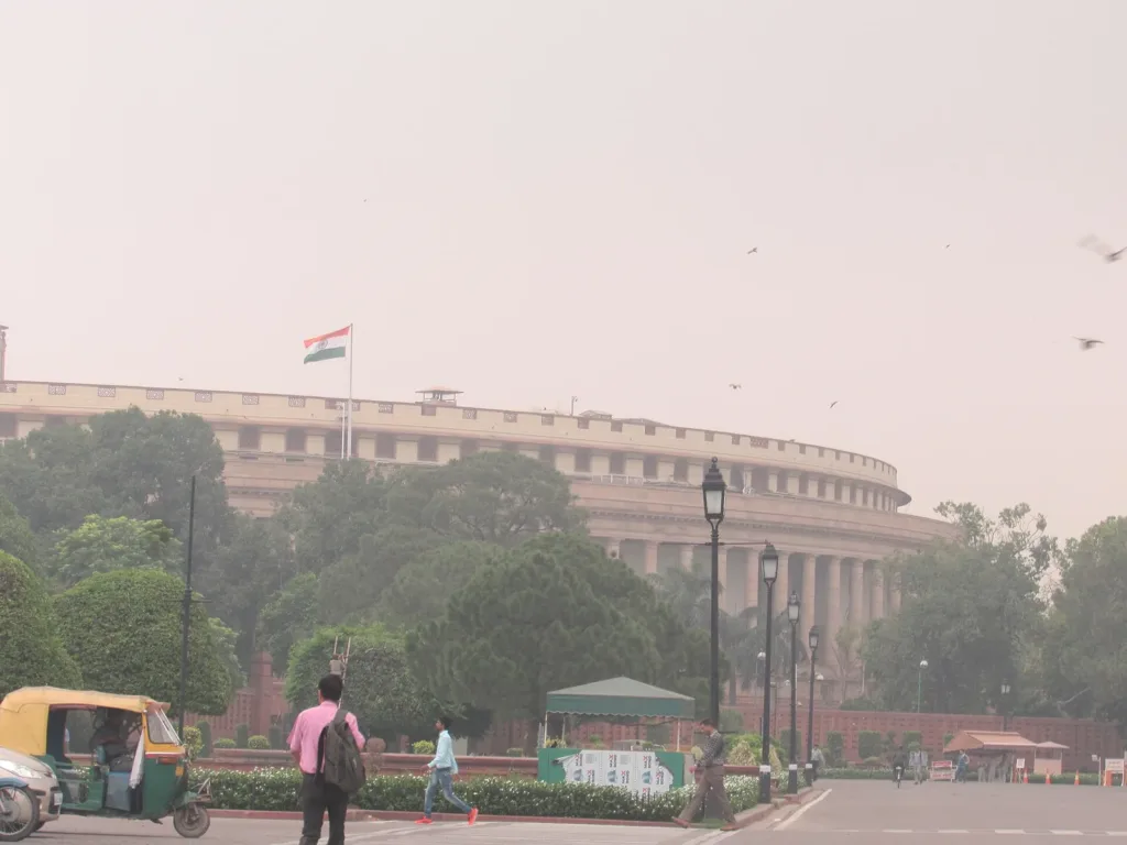 Samvidhan Sadan, the old Parliament House in New Delhi, where the BRICS parliamentary forum met, file photo