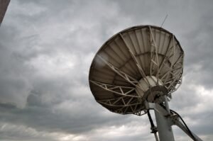 Satellite dish antenna in Kolkata, as news channels get an I&B Ministry advisory