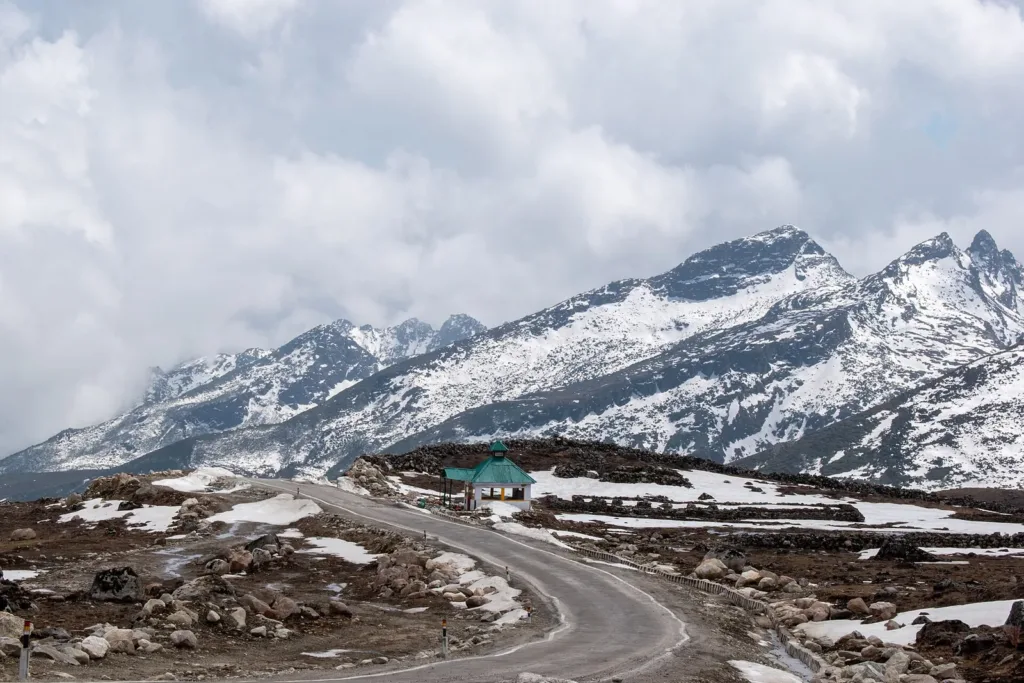 Snowy peaks near Bum La Pass on the LAC in Arunachal Pradesh, file photo for LAC face-off story