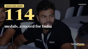 Sumit Antil, who won javelin gold at the Asian Para Games 2026, file photo