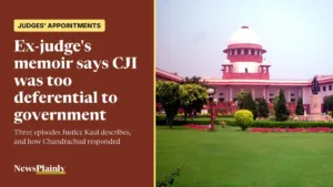 Supreme Court of India building, where the Justice Kaul memoir says collegium rows played out