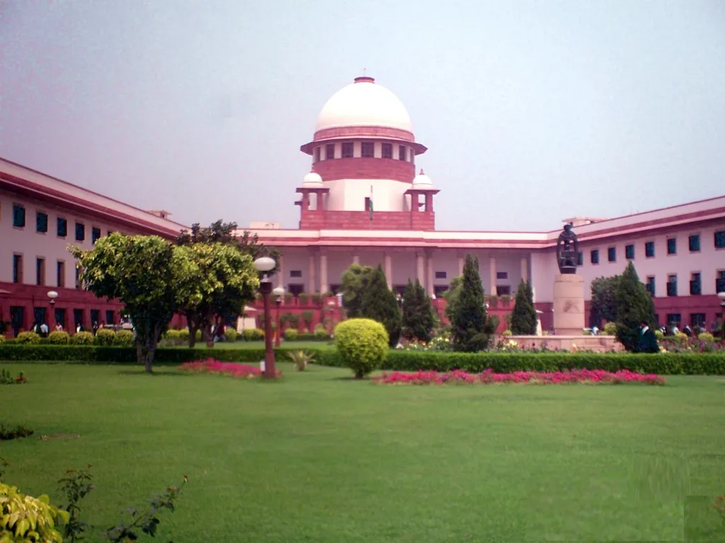 Supreme Court of India building, where the Justice Kaul memoir says collegium rows played out